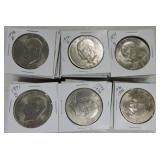 Lot of 58 Ike dollars