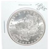 1885-O Morgan dollar, BU