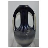 Art pottery 13" two handled vase