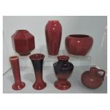 Art pottery lot of 7 pcs