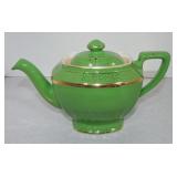 Hall China 4 cup Hollywood teapot, emerald with