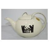 Hall China Silhouette Hookcover teapot