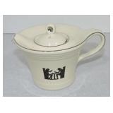 Hall China Silhouette Baby Melody teapot