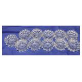 American Fostoria set of 11 salt dips