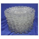 American Fostoria lot of 12 - 8 1/2" luncheon