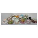 Lot of 15 cups & saucers - Shelley, Royal