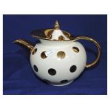 Hall China Windshield teapot, ivory with