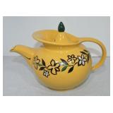 Hall China Windshield teapot, mustard with