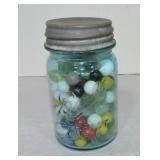 Jar of marbles