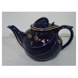 Hall China Parade 6 cup teapot, cobalt with