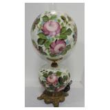 GWTW floral lamp, 24"