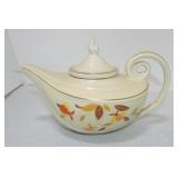 Hall China Autumn Leaf Aladdin teapot with