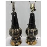 MCM pair of table lamps