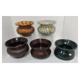Lot of 5 spittoons