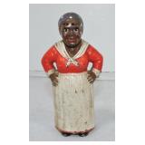 Cast iron Aunt Jemima bank, 5"