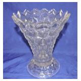 American Fostoria 10" flared vase