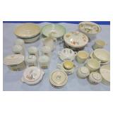 HLC, Harker Pottery, and other makers lot of