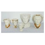 Porcelain George & Martha Washington