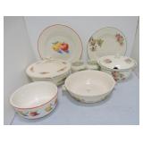 Harker Pottery lot of 8 assorted pcs, various