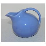 Harlequin novelty creamer, mauve blue