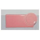 Fiesta Post 86 shelf sign, rose