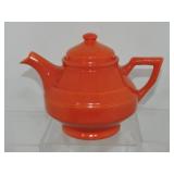 Vernon Kilns red teapot