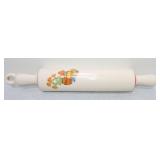 Harker Pottery Southwest floral rolling pin
