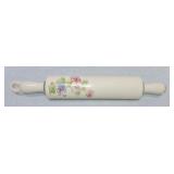 Harker Pottery Taffy floral rolling pin