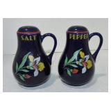 Hall China Blue Blossom pair of shakers