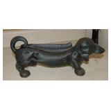 Cast iron dog boot scraper