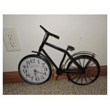 Bicycle wall decorative clock