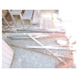 Lot of 8 assorted pier posts