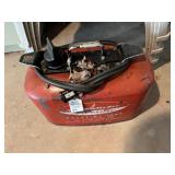 Vintage Johnson boat gas tank