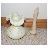 Pair of Fenton vases