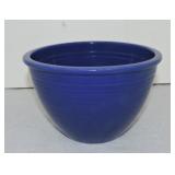 Vintage Fiesta #4 mixing bowl, cobalt, inside