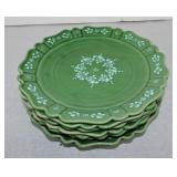 Set of 8 Hungarian plates