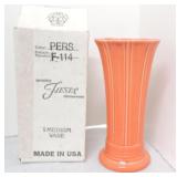 Fiesta Post 86 medium vase, persimmon, NIB