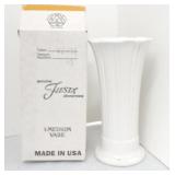 Fiesta Post 86 medium vase, white, NIB