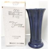 Fiesta Post 86 medium vase, cobalt, NIB
