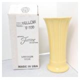 Fiesta Post 86 medium vase, yellow, NIB