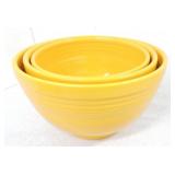 Fiesta Post 86 3 pc mixing bowl set, marigold