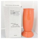 Fiesta Post 86 Millennium vase, persimmon, NIB