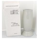 Fiesta Post 86 Millennium vase, gray, NIB