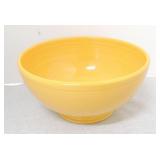 Vintage Fiesta footed salad bowl, yellow