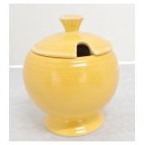 Vintage Fiesta marmalade, yellow, minor nick to