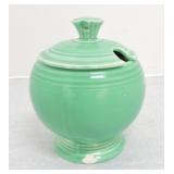 Vintage Fiesta marmalade, green, chip to base