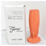 Fiesta Post 86 bud vase, persimmon, NIB