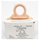 Fiesta Post 86 4 pc napkin ring set, apricot, NIB