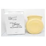 Fiesta Post 86 Millennium II vase, yellow, NIB