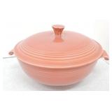 Vintage Fiesta casserole, rose